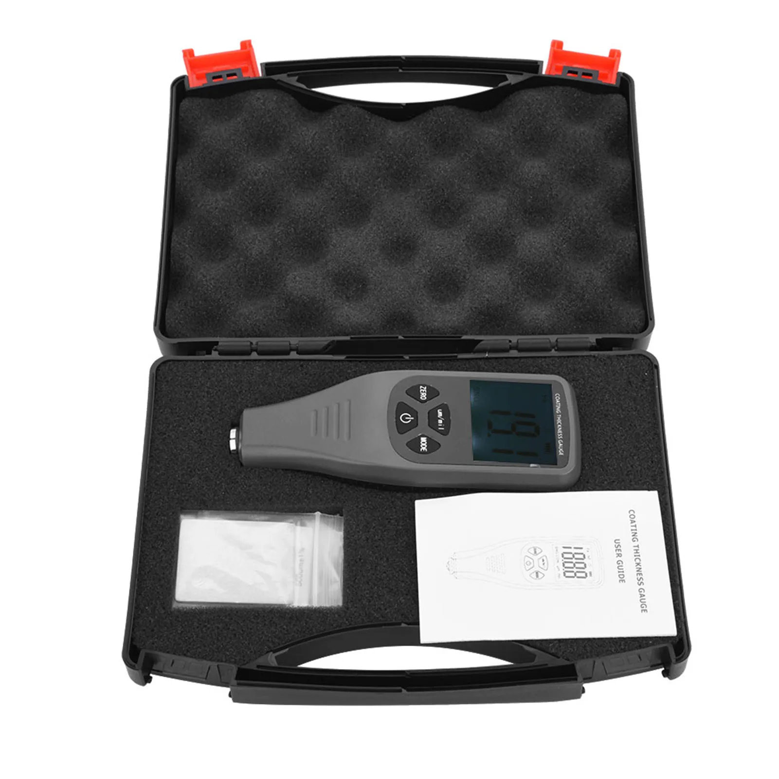 

Paint Thickness Tester RZ240 Digital LCD Paint Coating Thickness Gauge Tester Metal Auto Test Measuring 0~1500um
