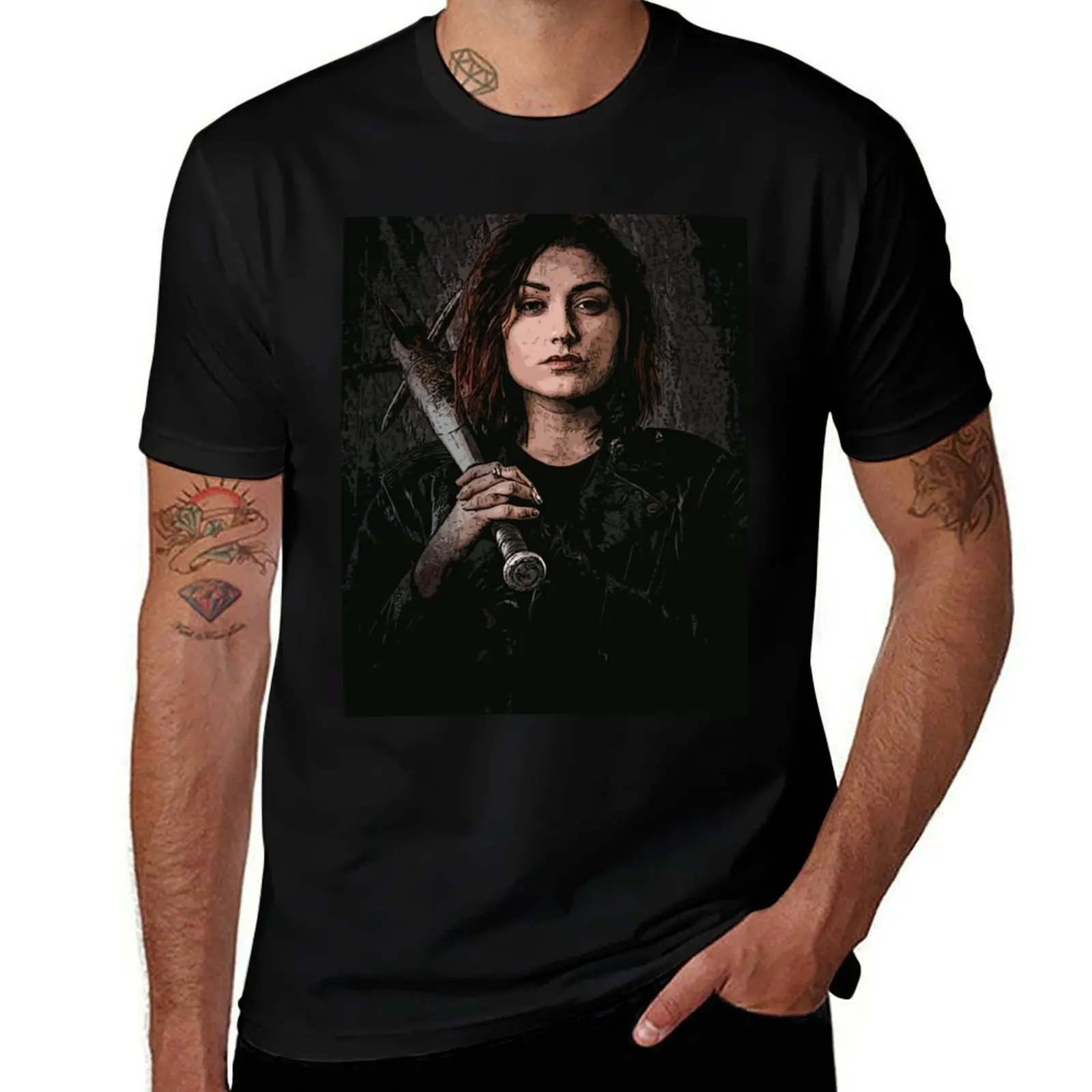 

Z nation - Addison portrait T-Shirt t shirt man designer t shirt man cotton T-Shirt
