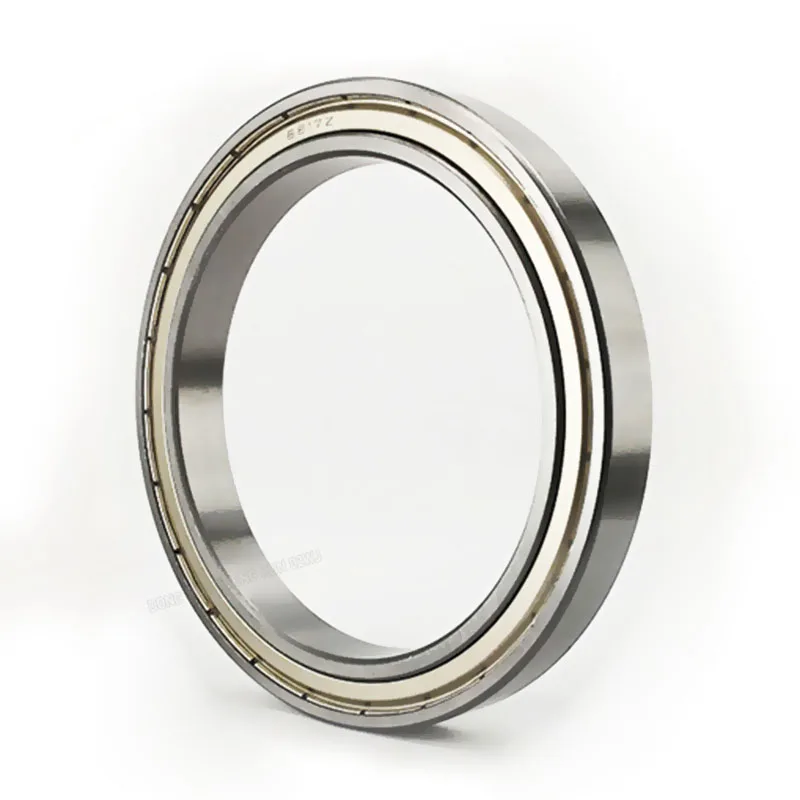 2 Pcs Thin Walled Deep Groove Ball Bearing Single Row 6800 6801 6802 6803 6804 6805 6806 6807-6810zz