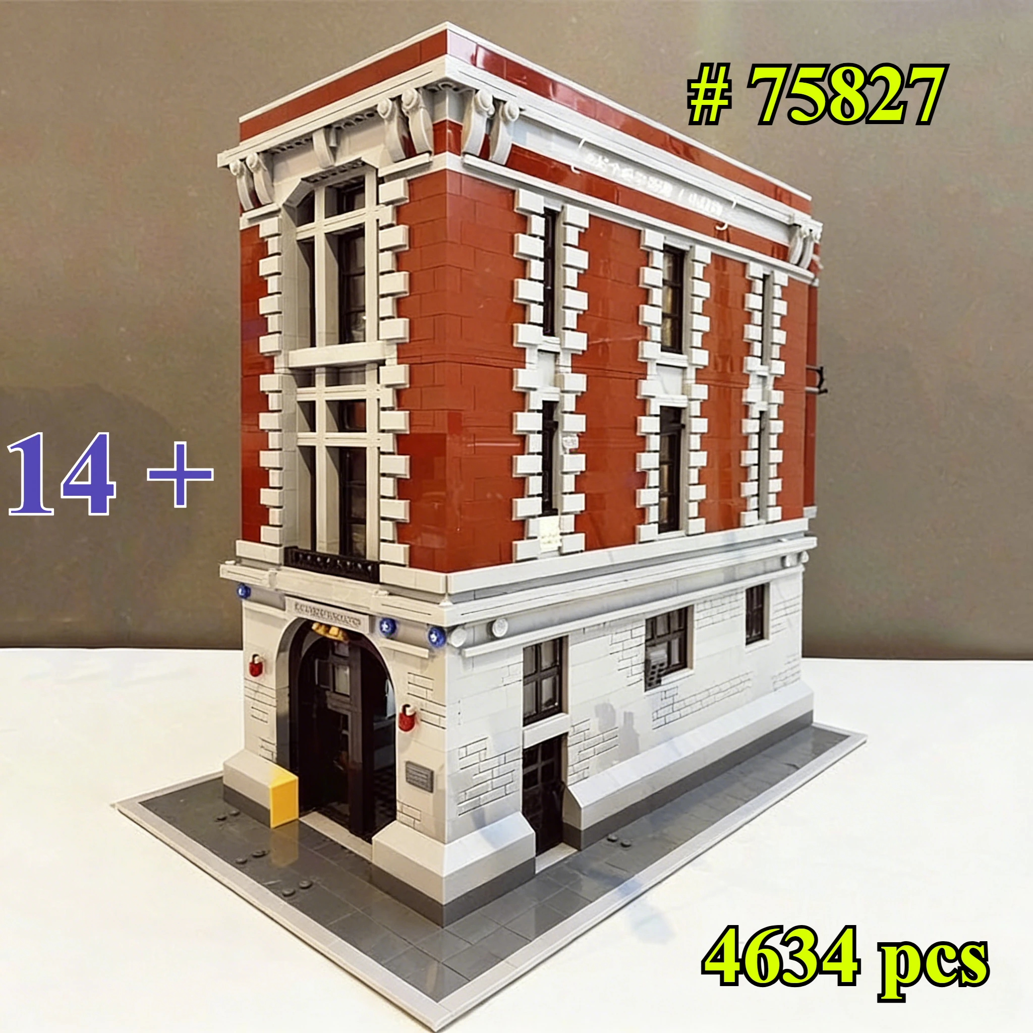 

Набор строительных блоков «Пожарная станция» 75827, 4634 детали, подходит для подарков на день рождения, совместим с Lego.