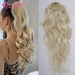 High Quality Ponytail Human Hair Extensions With Clip In Drawstring Ponytail Body Wave Brazilian Remy Hair Ponytails For Women
