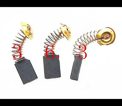 Motor de taladro eléctrico, cepillos de carbono, 10 piezas, 17mm x 11mm x 5mm