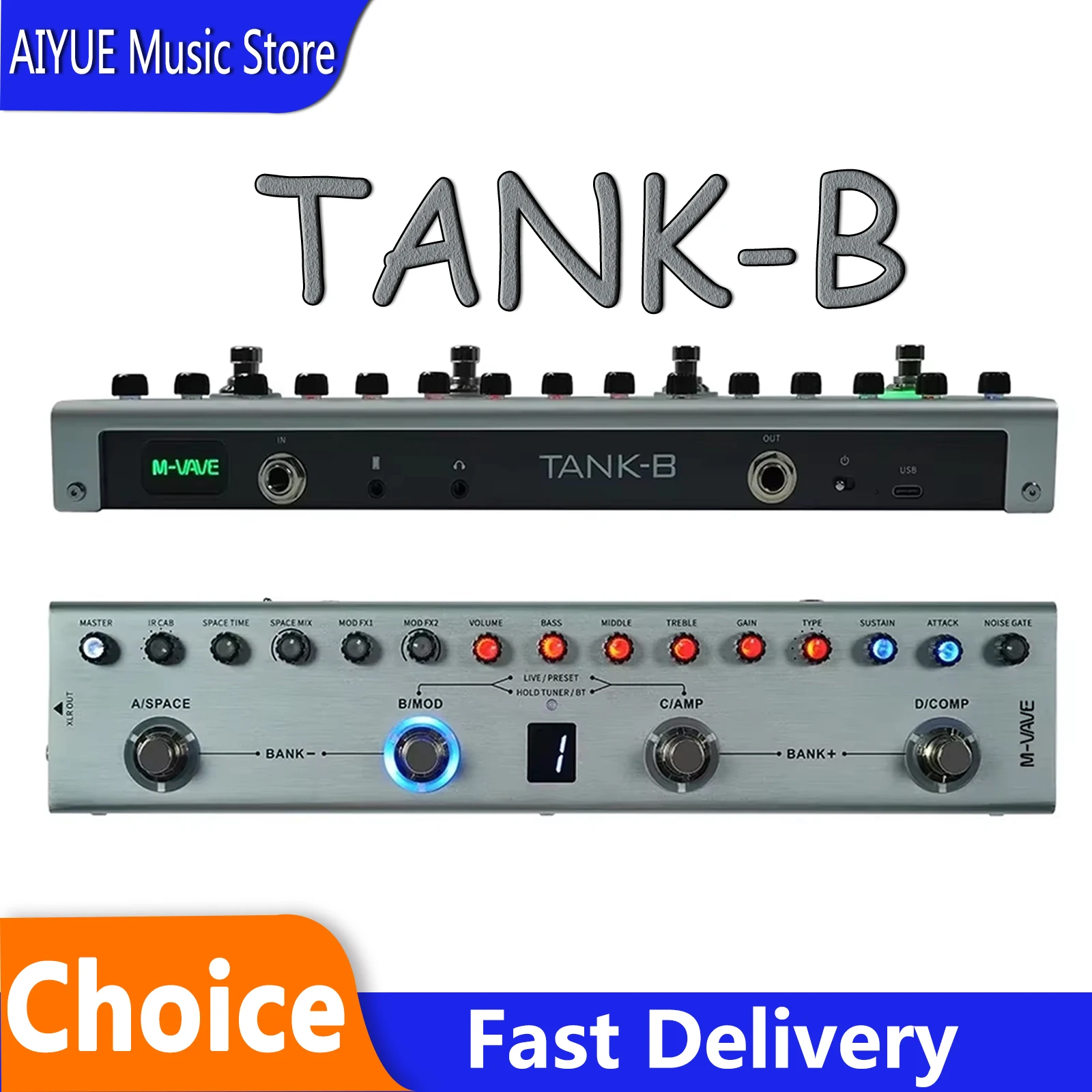 M-VAVE Tank-B Guita…