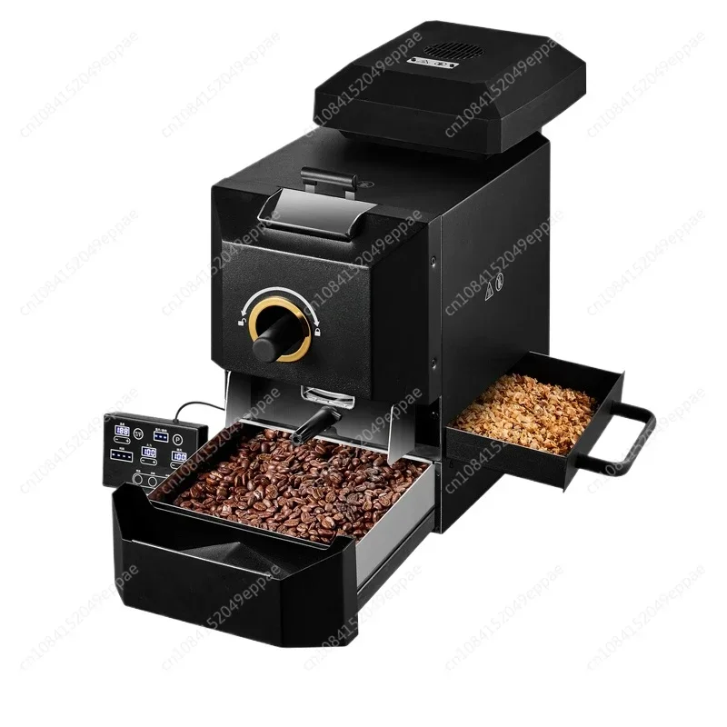 110V 220V Semi Fire 500g Automatic Coffee Bean Roaster Commercial  Drum Roaster Coffee Electric Roasting Machine