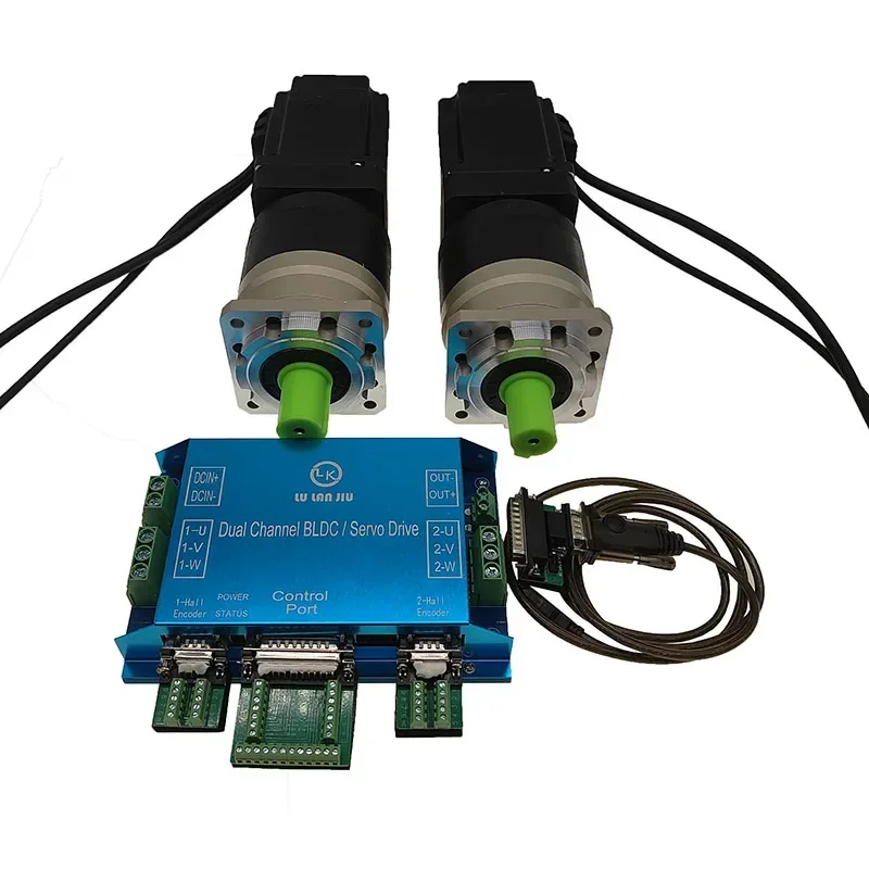 310V Reduction Motor Set Dual Drive Intelligent Driver 500W 600W 750W Bldc Motor2025