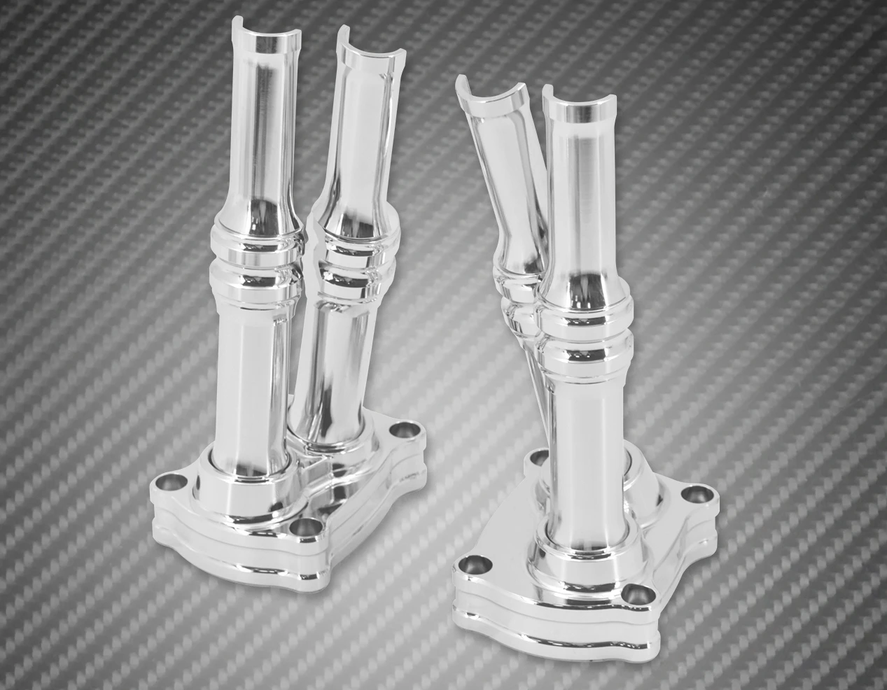 

For Harley Softail Low Rider Breakout Touring Trike Road Glide 2017-2023 Moto Chrome Engine Lifter Blocks Pushrod Tube Cover