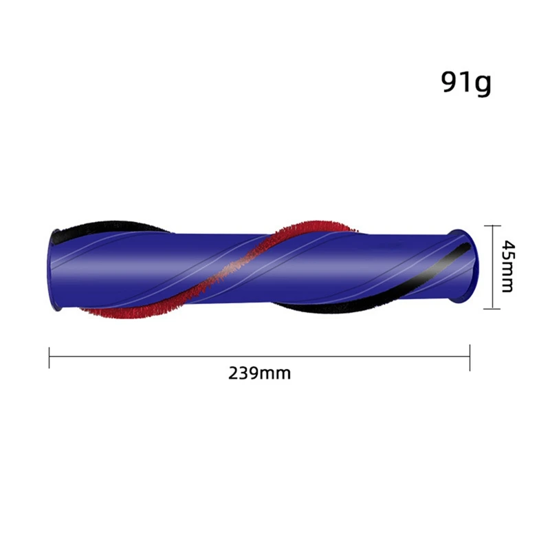 Rotolo di spazzole filtro lavabile Kit di ricambio Hepa per Dyson V6 Cordless Brushroll Cleaner Head Brush Bar Roller Part