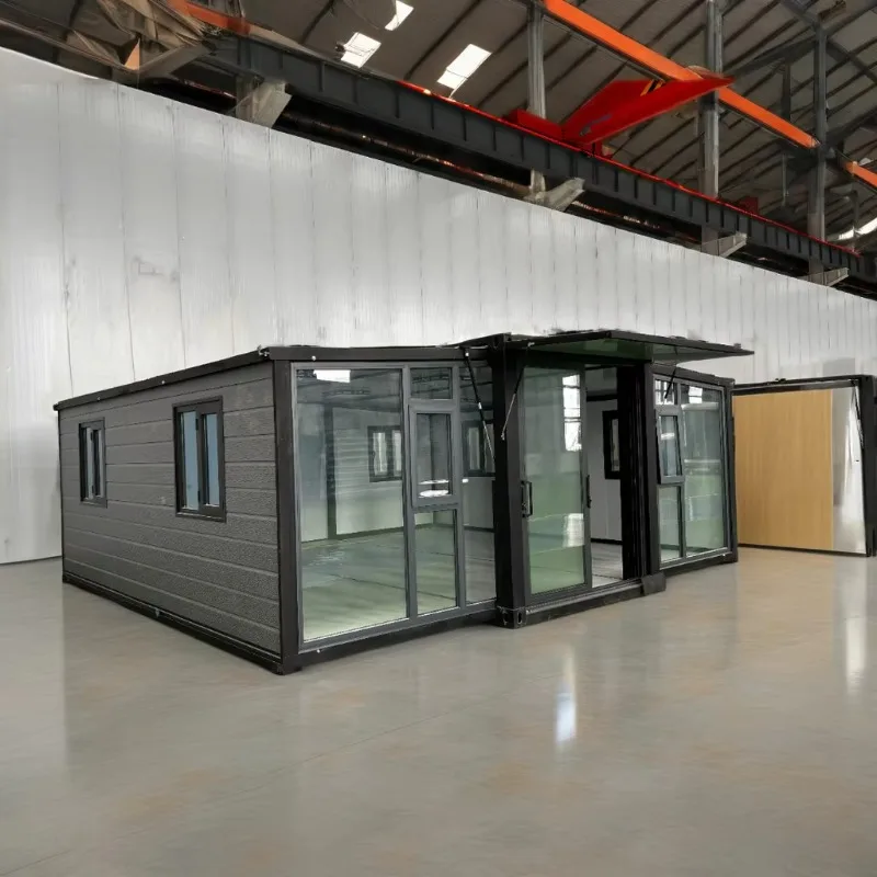 

Factory Luxury Prefabricated 40ft Modular Houses Portable Prefab Home Expandable Container House 40 Ft with 2 Bedrooms
