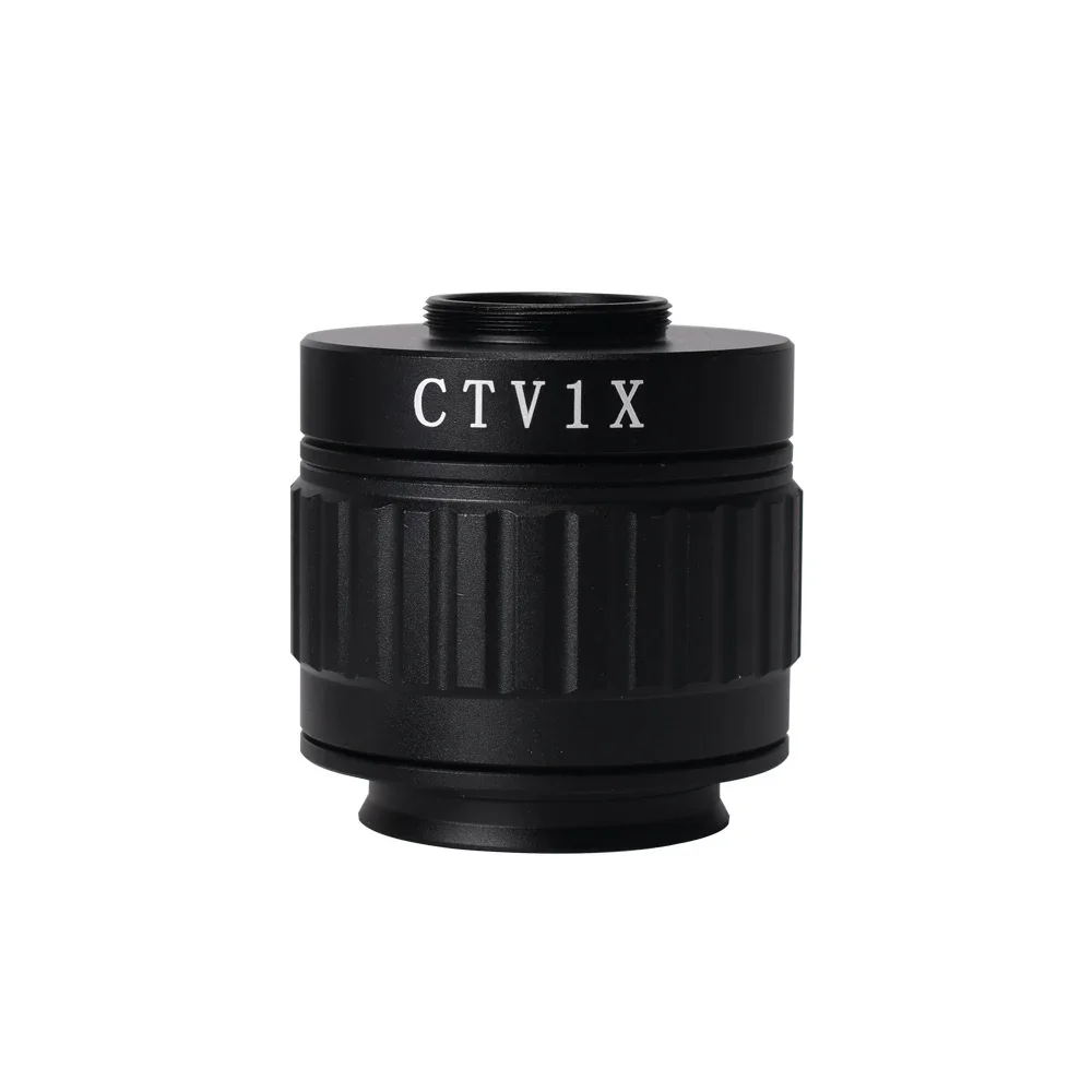 

1X C-Mount Lens Adapter Focus Adjustable Camera Installation C-Mount for New Type Trinocular Stereo Microscope