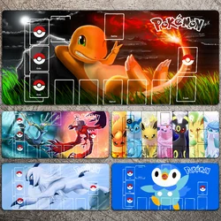 Hot Anime P-Pokemon Mousepad Mouse Mat Desk Mat With Pad gaming accessories Prime Gaming XXL Keyboard Pad