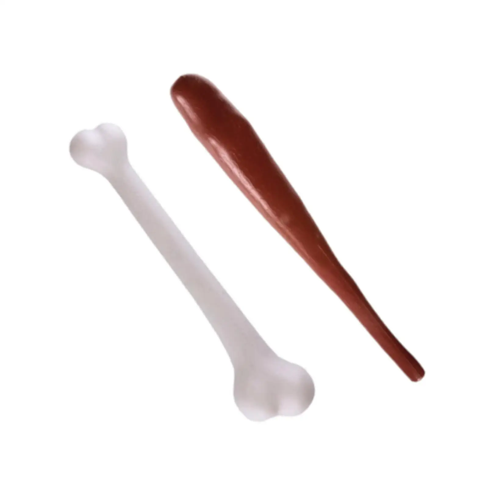 Jumbo Bone Simulation Man Big Bone,Halloween Party,Prehistoric Stone Age,Role Playing Props Caveman Bone Stick for Women