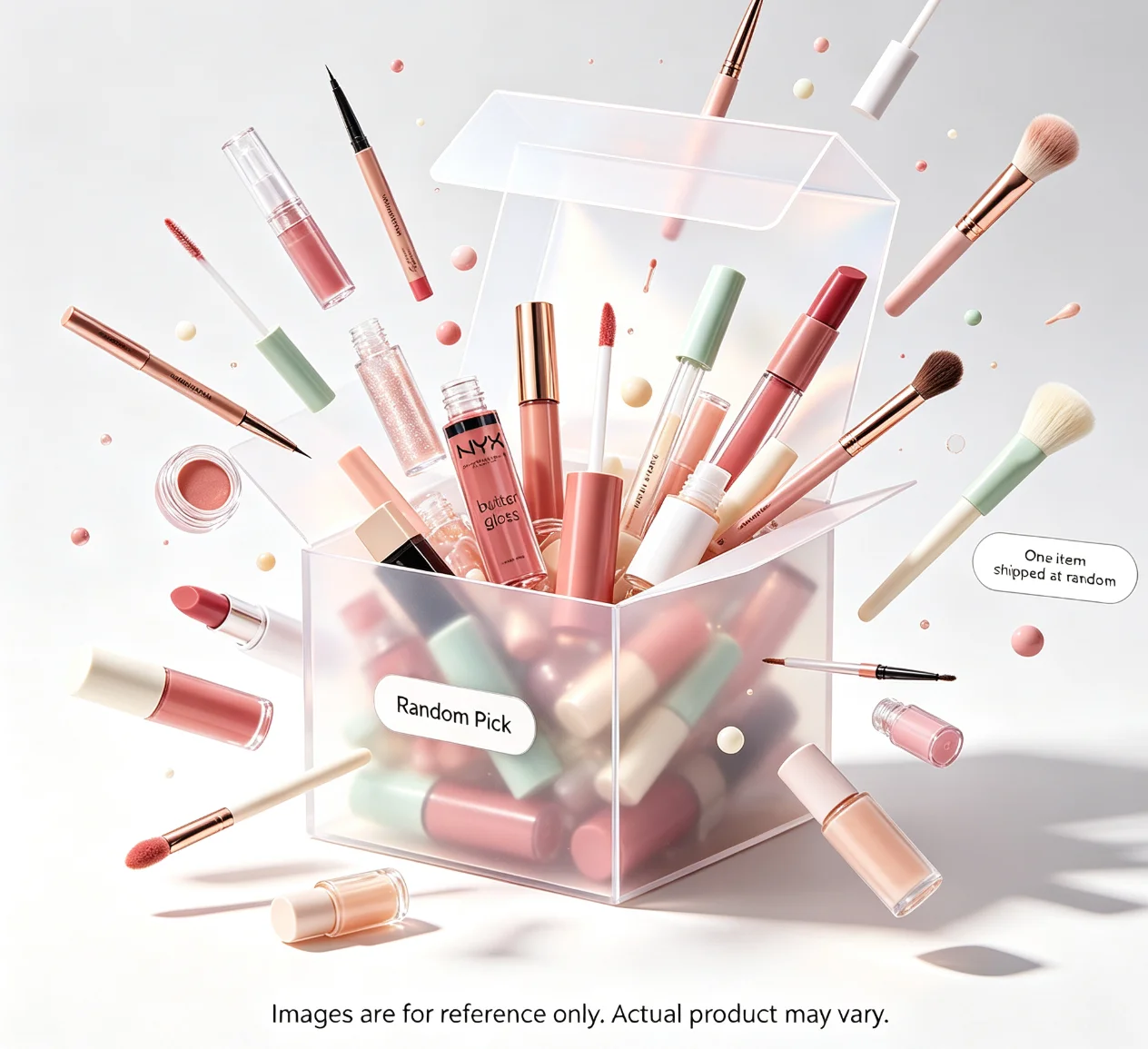 صندوق مفاجآت لأدوات المكياج ال - مراجعة Beauty Makeup Tools وسعره