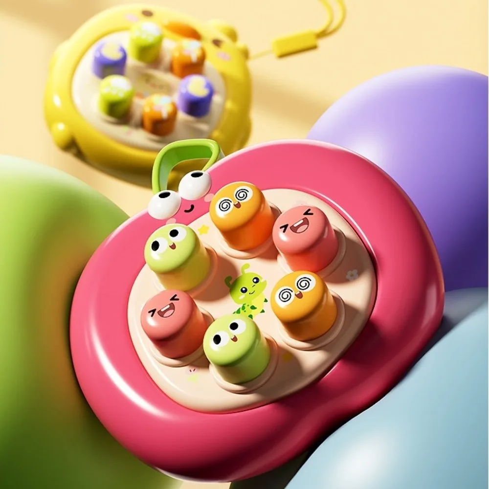 Cartoon Tiere Whack-a-Mole Spielzeug Ente Frosch Apfel Mini Größe Baby Lernspielzeug Stressabbau Fingerpresse Spielzeug für Kleinkinder