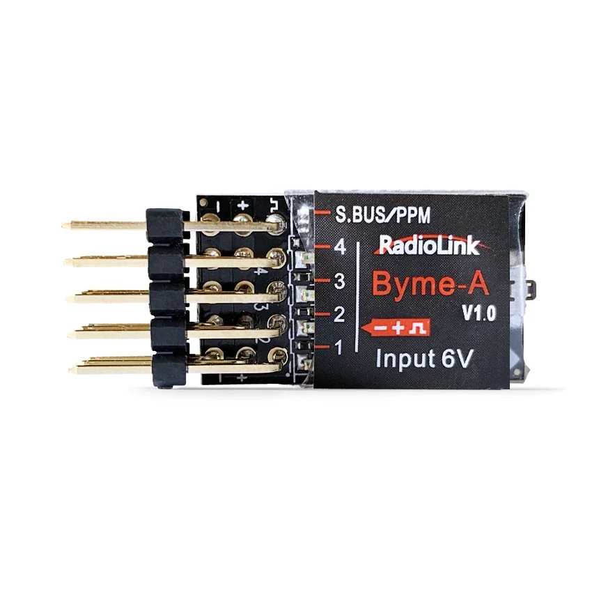 Radiolink Byme-A / Byme-D وحدة تحكم في الطيران بجناح ثابت جيروسكوب توازن ذاتي التثبيت لمدرب الجناح الثابت ثلاثي الأبعاد 4CH