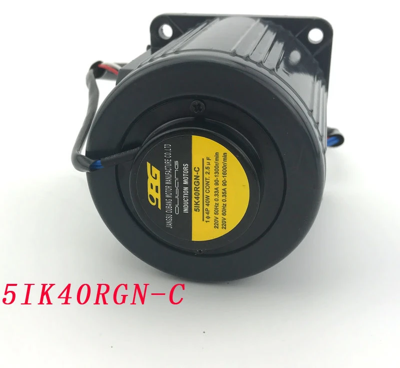 5ik40rgn-c 5gn5kb 40W Snelheidsregulering Reductiemotor Enkelfasige 220V Motor 5gn7.5K Opg