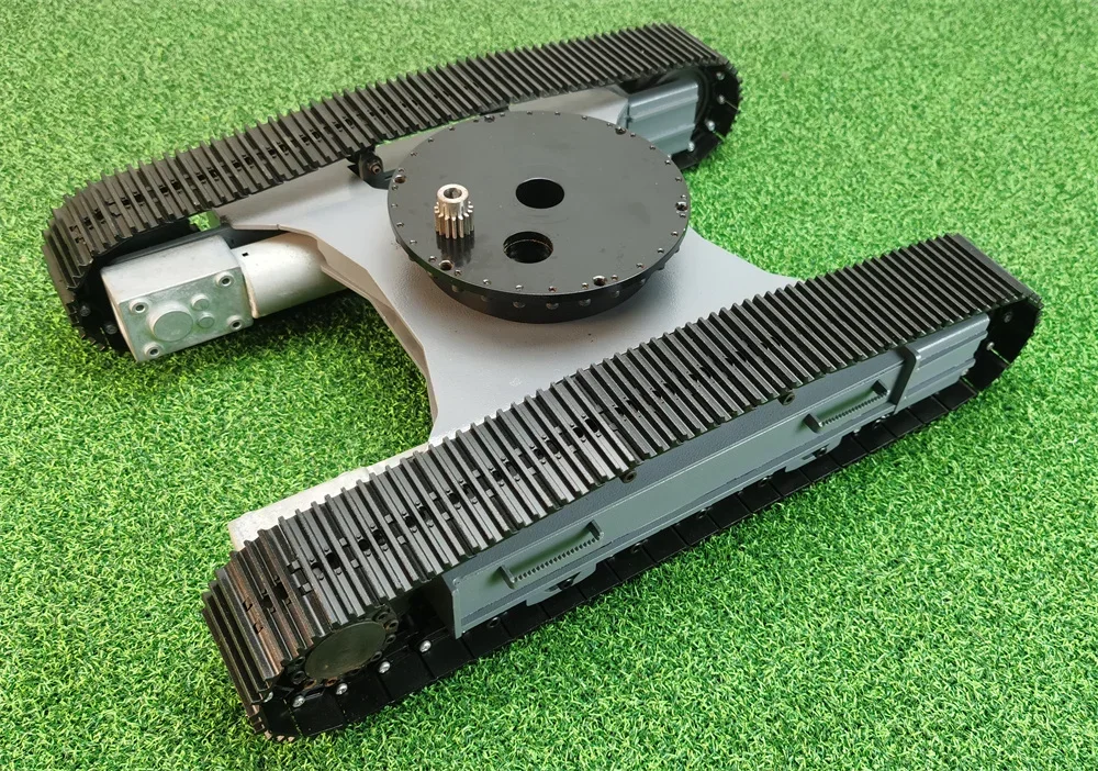 

Шасси гидравлического экскаватора с дистанционным управлением 1/12, металлический гусеничный двигатель 50 мм, матовый приводной двигатель с высоким крутящим моментом, проигрыватель, детали гусеничных ведущих колес