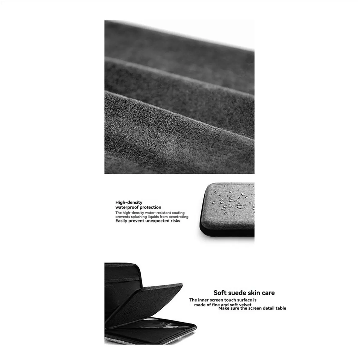 

Стабильная сумка для планшета Сумка из ЭВА для планшета 9–13 дюймов Чехол для iPad Air 11 10,9 дюйма IPad Pro 11 M4 IPad Pro 13, внутренняя сумка B 12,9–13 дюймов