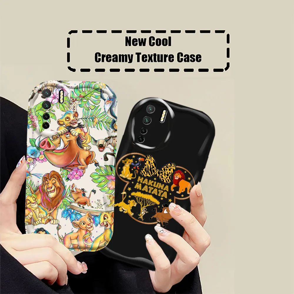 

Disney The Lion King Hakuna Matata Phone Case For OPPO A98 A94 A93 A92 A79 A78 A76 A74 A60 A58 A57 A55 A54 A53 2020 Wave Cover