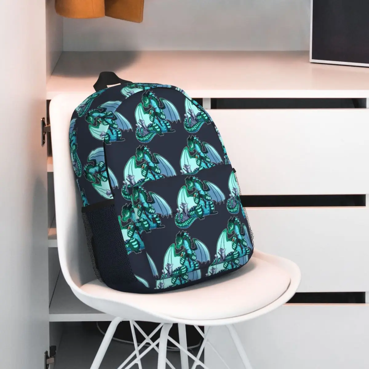 Wings Of Fire & Warriors - Turtle And Jayfeather Backpack Hot Sale Daypack Large Capacity BookBag Shoulder Bags School Bag