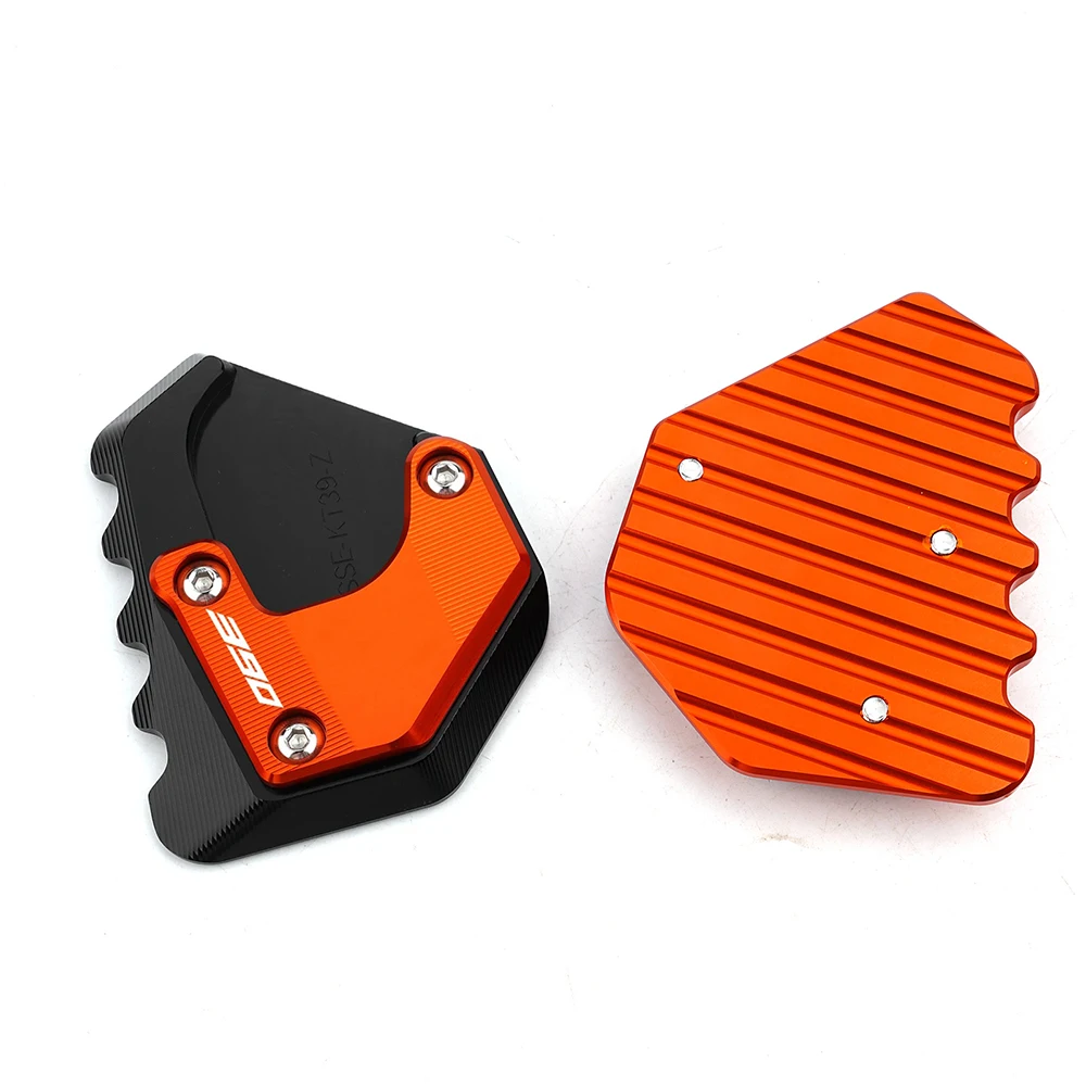 ل KTM 250 390 مغامرة 250ADV 390ADV 2020-2025 2026 دراجة نارية الموسع وسادة الجانب حامل دعم مسنده الإطارات صمام قبعات CNC #2