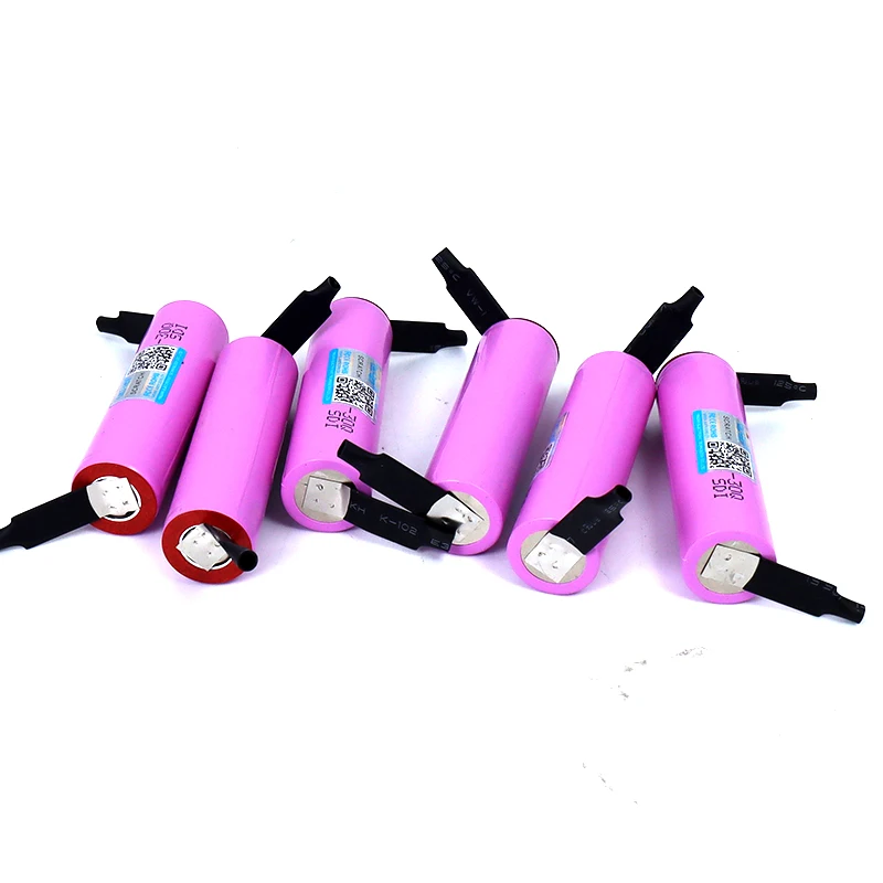 100% novo 30q 18650 3000mah bateria recarregável 3.6v descarga 20a max 35a baterias de energia diy folha de níquel