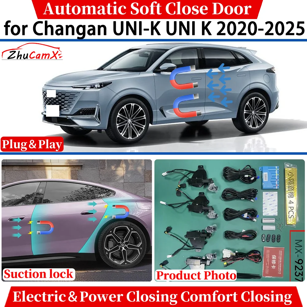 

for Changan UNI-K UNI K 2020 2021 2022 2023 2024 2025 Car Automatic Soft Close Door Electric Power Comfort Closing Suction lock
