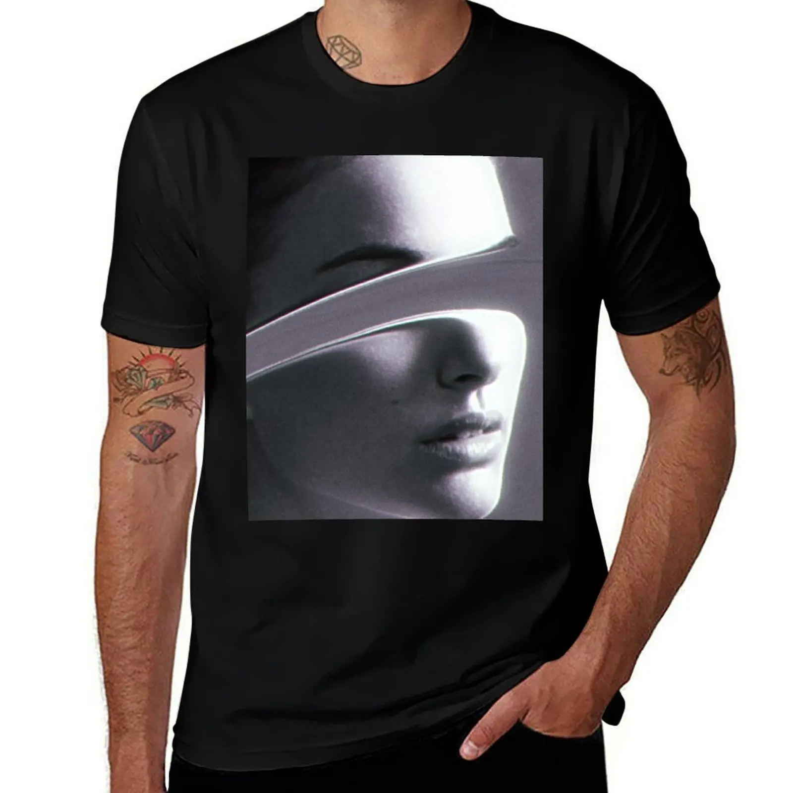 Natalie Portman T-Shirt Casual Loose Short Sleeve Tee for Men T-Shirt