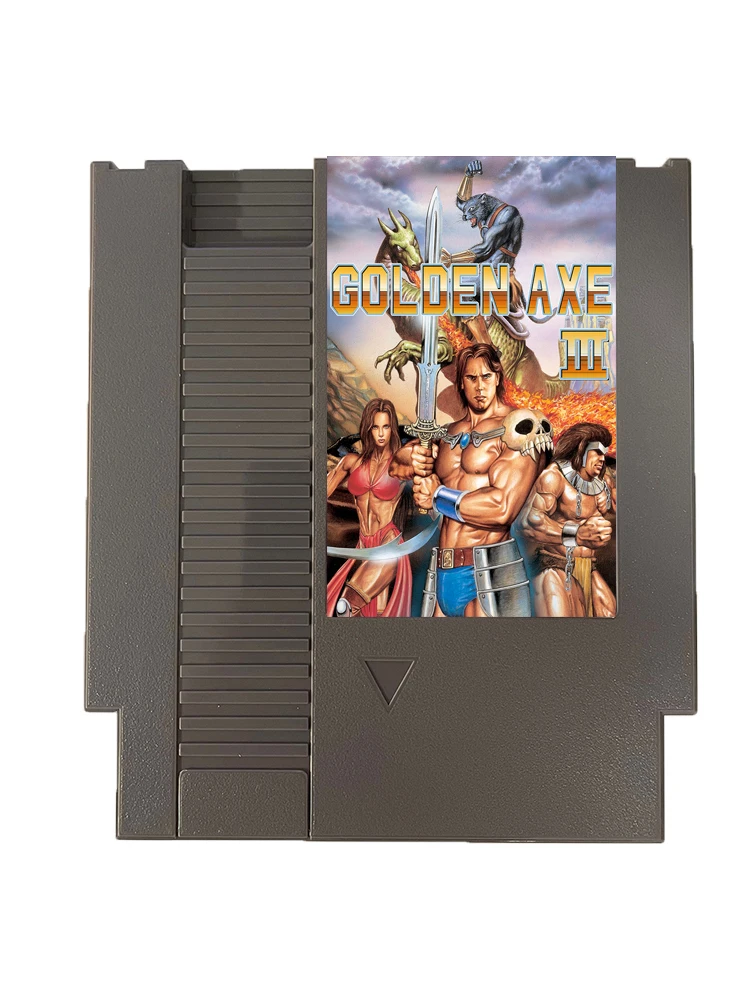Golden Axe 3-A nuevo cartucho de juego NES versión NTSC/PAL 8 bits 72 pines carrito de tarjetas de videojuegos para consola de juegos NES Original