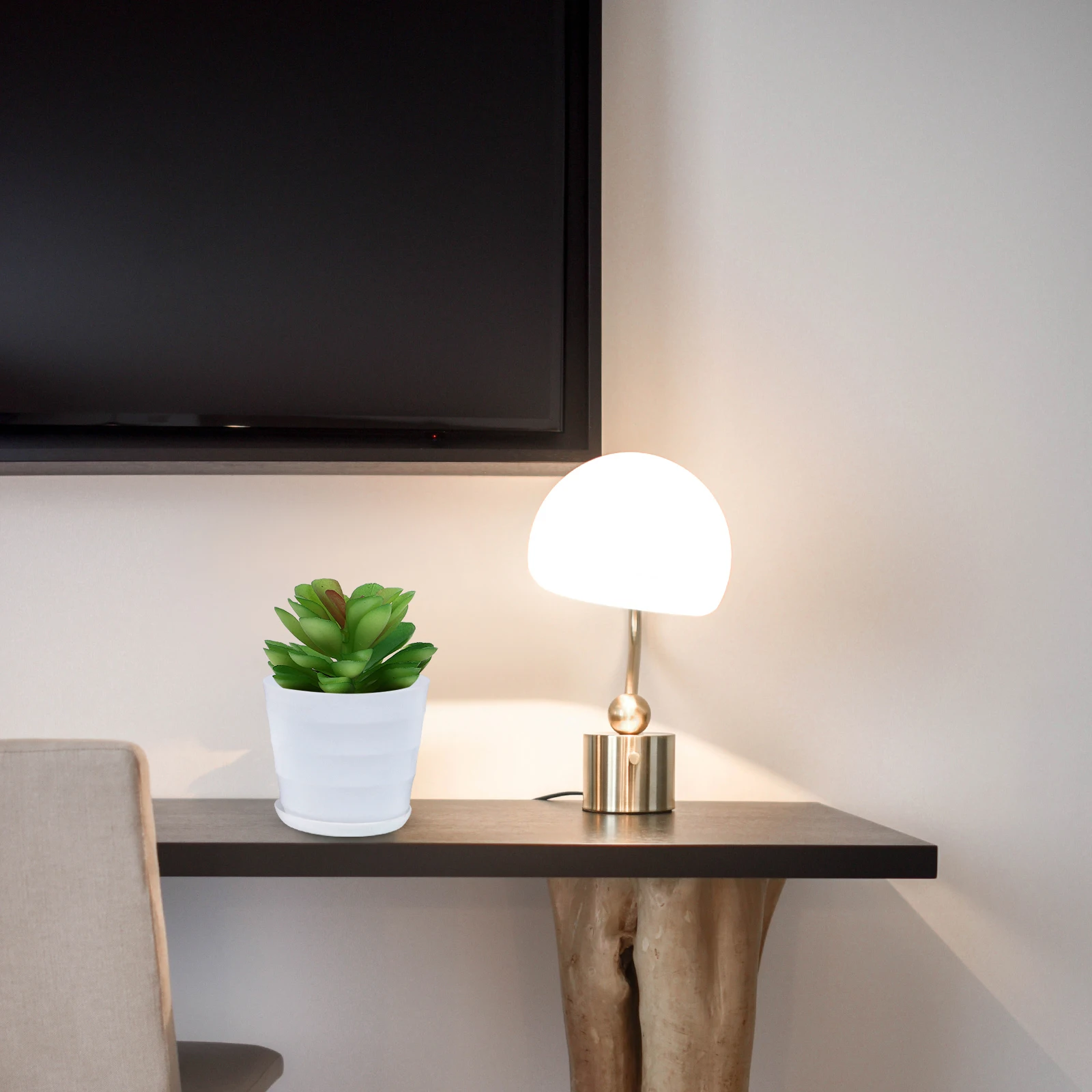 

6Sets Succulent Flower Pot Plastic Planters Minimalist Indoor Gardening Containers Balcony Office Decorative Planting Nursery