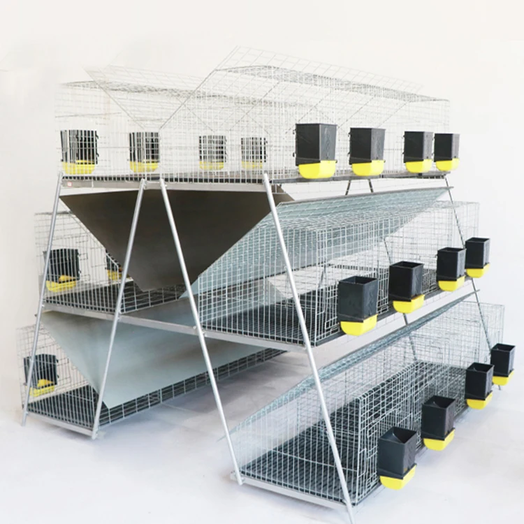 

Industrial Rabbit Hay Feeder Commercial Farm Cage Wire Mesh Animal Cages