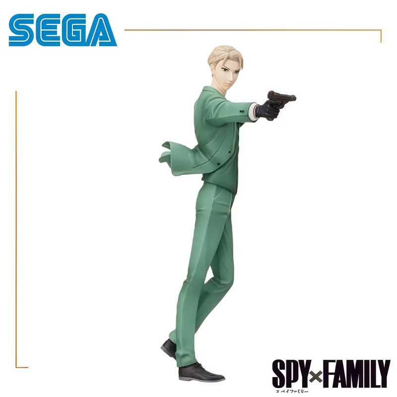 재고 있음 100% 정품 세가 스파이 패밀리 로이드 포저 액션 피규어 인형 새 상품 박스 포장 애니메이션 주변기기 가라지 토이즈 모델