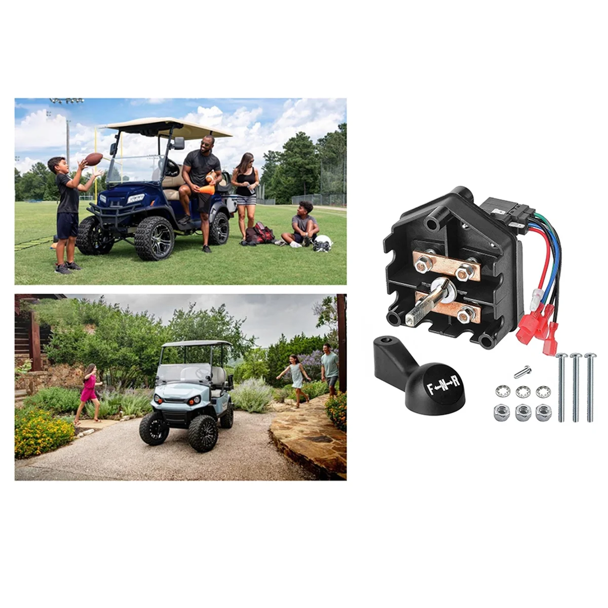 

2525+ Forward Reverse Switch Assembly with Handle for Club Car 1996-Up 48V 101753005