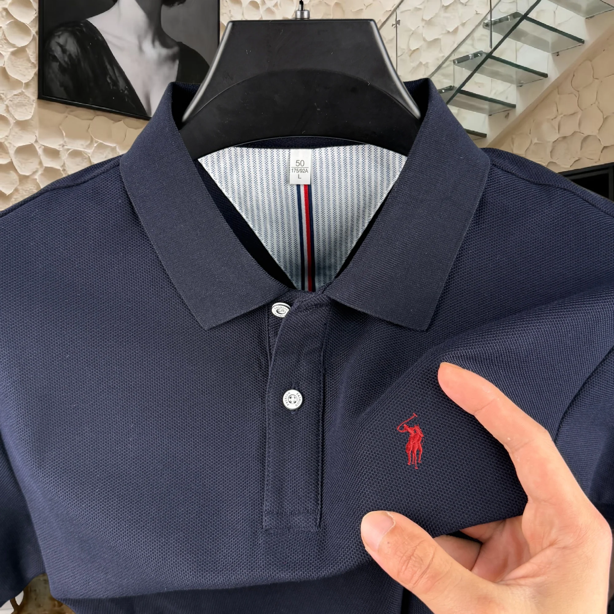 100% pure cotton high-end bran - đánh giá và giá Summer Golf Clothing