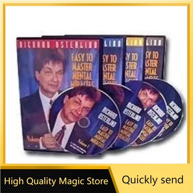

Легко мастерские Mental Miracles R. Osterlind 4, набор dvds Магические трюки (Высококачественная загрузка магазина Magic)