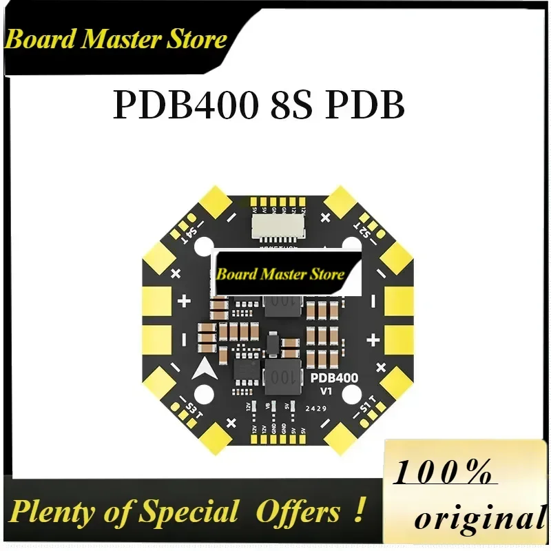 BoMaSAocoda-RC PDB400 PDB600 Power Distribution Board 400A 8S 12S 600A 8S With Ammeter For FPV Drone Quadcopter And Fixed Wing