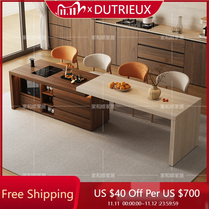 

Extendable Mobile Dining Table Coffee Restaurant Side Conference Study Dining Table Living Room Mesas De Jantar Home Furniture