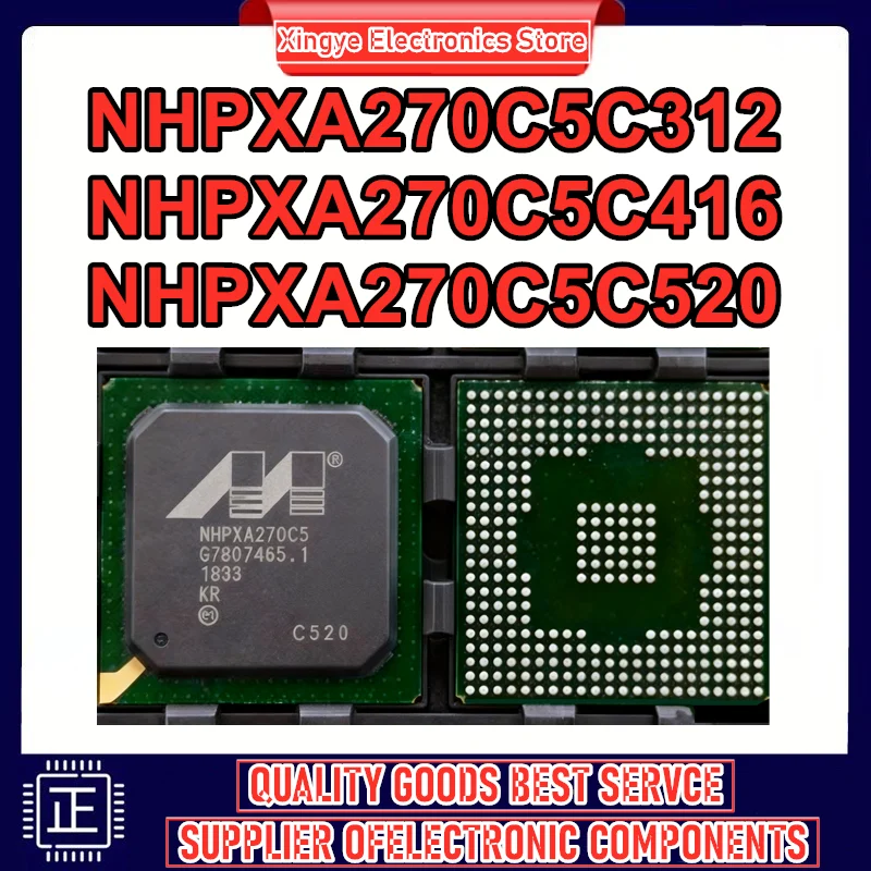 

NHPXA270C5C312 NHPXA270C5C416 NHPXA270C5C520 BGA356 IC-чип 100% новый, оригинальный, в наличии