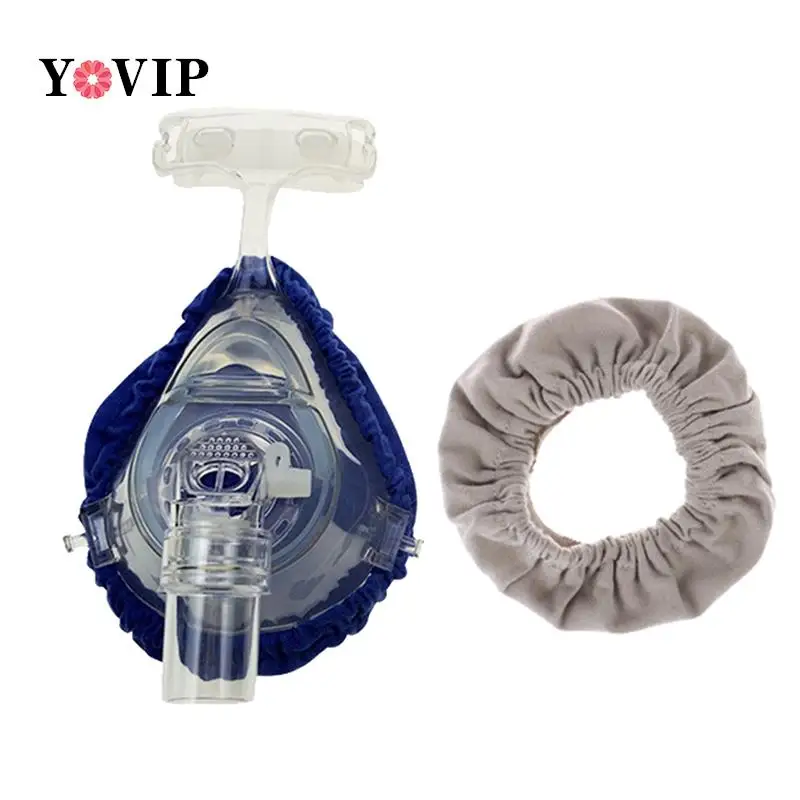 2 Stück CPAP Mask Liner wieder verwendbare Stoff komfort bezüge zur Reduzierung von Luft lecks Hautrei zungen wasch bar und leicht zu reinigen