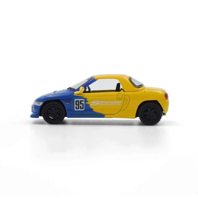 New Model1:64 Honda Beat Spoon Convertible JDM Kei Car Alloy