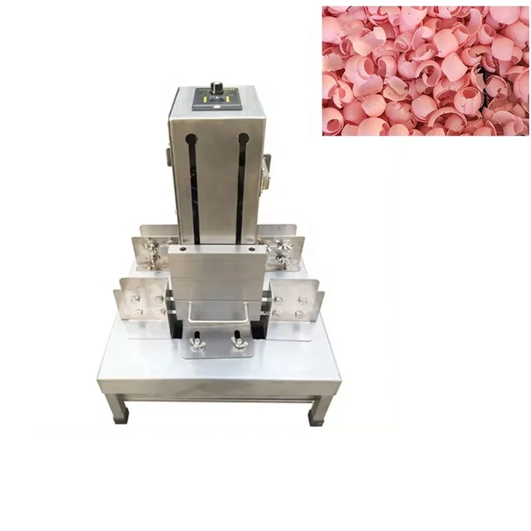 High Quality Chocolate Slicing Slicer Shaver Shaving Chips Making Machine