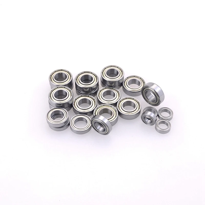 14Pcs Metal Steel Ball Bearing 8109 for 1/8 ZD Racing 08423 08425 08426 08427 9020 9072 9116 9203 RC Car Upgrade Parts