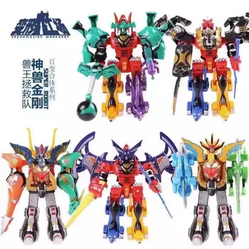 GAORANGER Divine Beast Combination Deformation Toy Transformation Dinozord Robot Dinosaur Rangers Megazord Action Figure Gifts