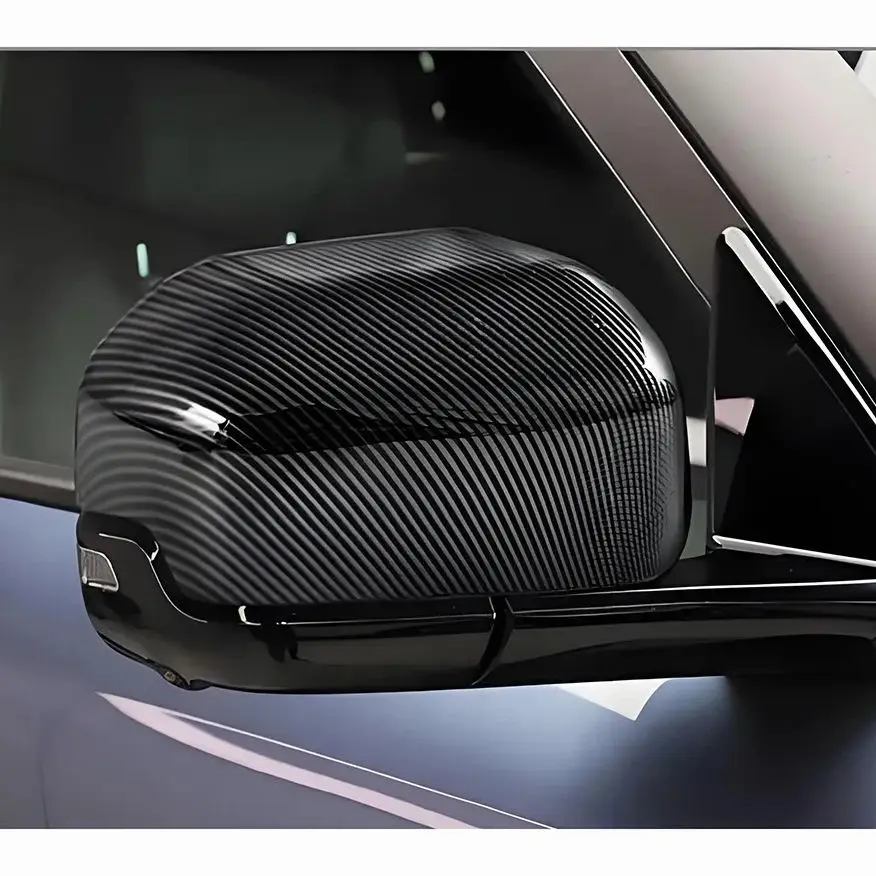 

Abaiwai For Byd Shark 6 2024 2025 2026 Abs Carbon Fiber Black Auto Parts Rearview Mirror Shell Frame Trims Car Styling Supplies