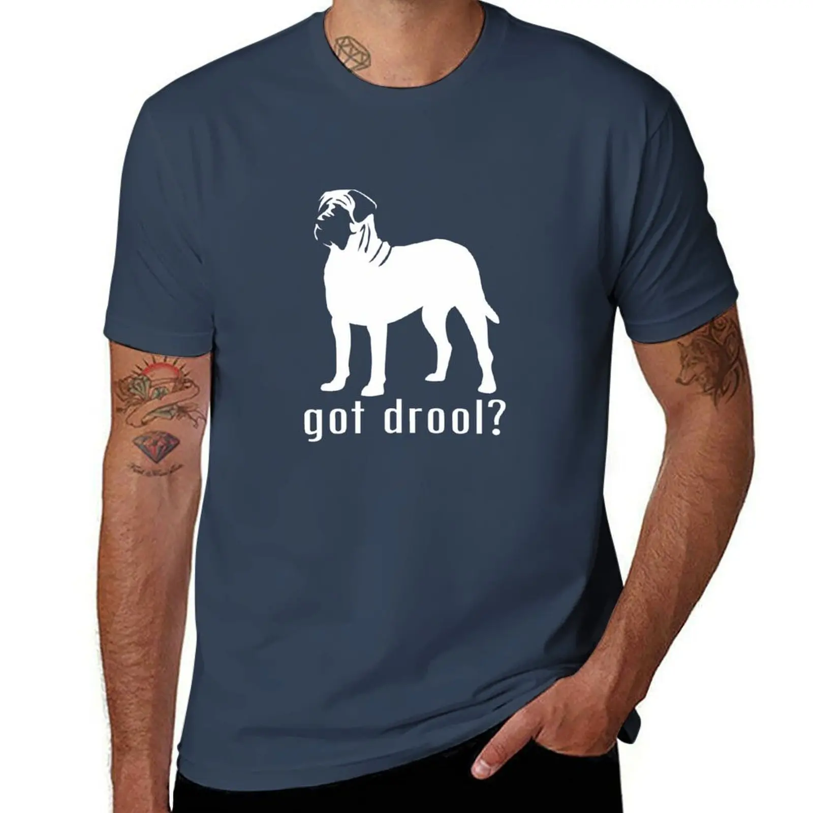

Got Drool English Mastiff Dog NickerStickers on Redbubble T-Shirt man t shirt luxury T-Shirt
