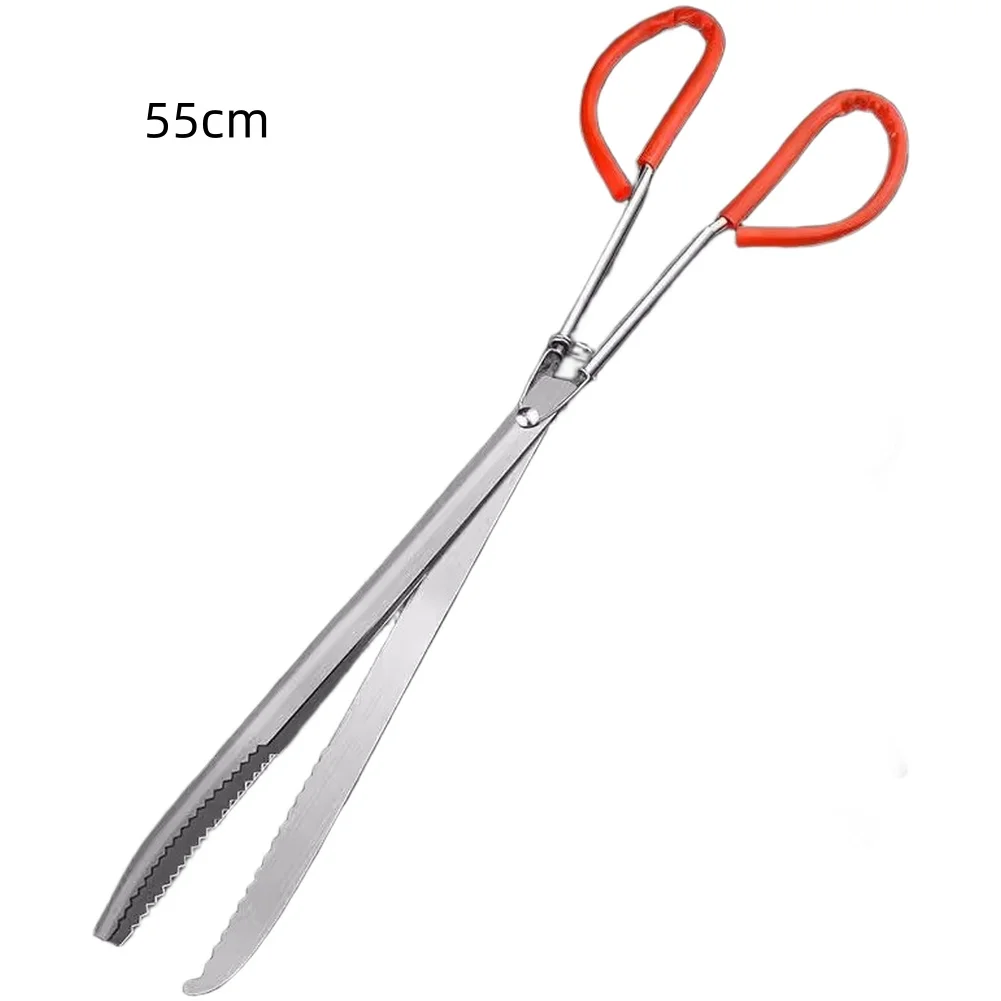 Ergonomic Design Fishing Utensil Fishing Tool Lobster Grabber Red Fish Crab Tongs Stainless Steel Construction