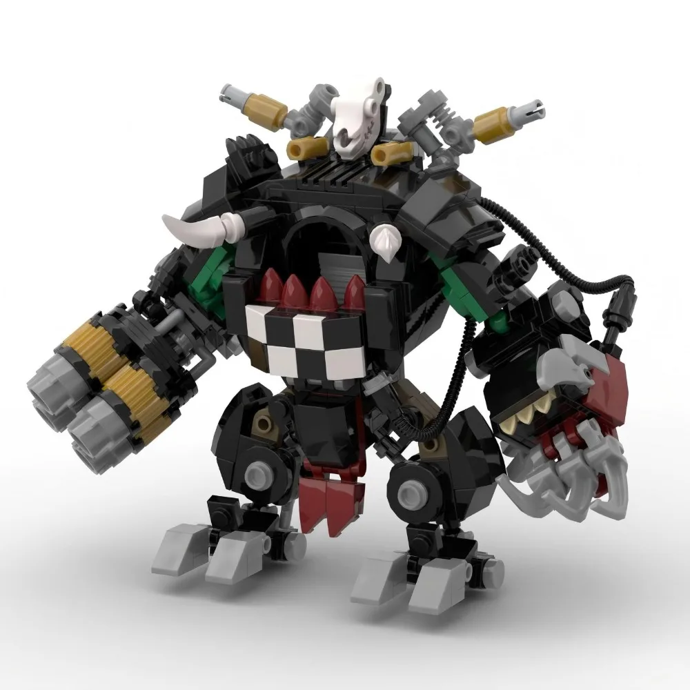 

MOC-176605 392 шт. Manned Combat Mech Модель мелких частиц в сборе Строительные блоки Робот DIY Коллекция Подарок