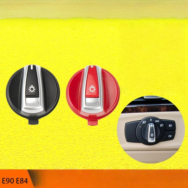 

For BMW 3 Series X1 Headlamp Switch Knob E90 E84 Headlamp Adjustment Knob 61316932796