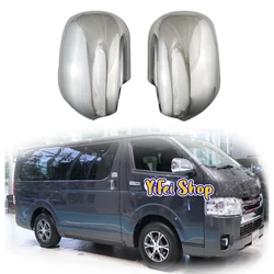 2pcs New Car ABS Chrome Rearview Accessories Plated Door Mirror Cover Trim 2005 2008 2012 2013 - 2018 For Toyota Hiace Commuter