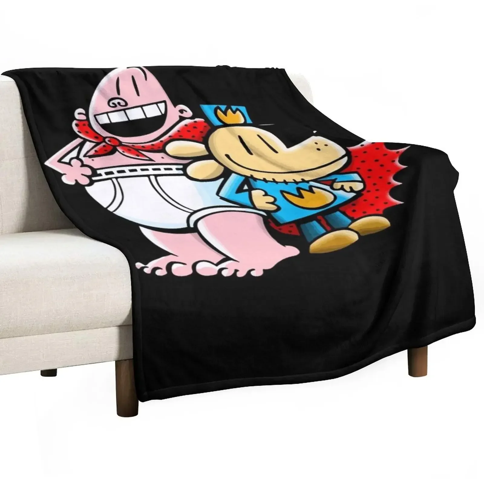 

Mens Funny Captain Underpants Throw Blanket Polar Loose For Sofa Thin Blankets