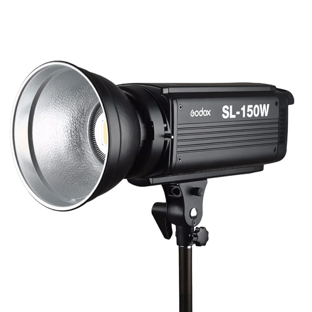 Godox SL-150W 150WS 5600K Белая версия ЖК-панели Светодиодный светильник для видеосъемки с непрерывным выходом Крепление Bowens Студийный светильник